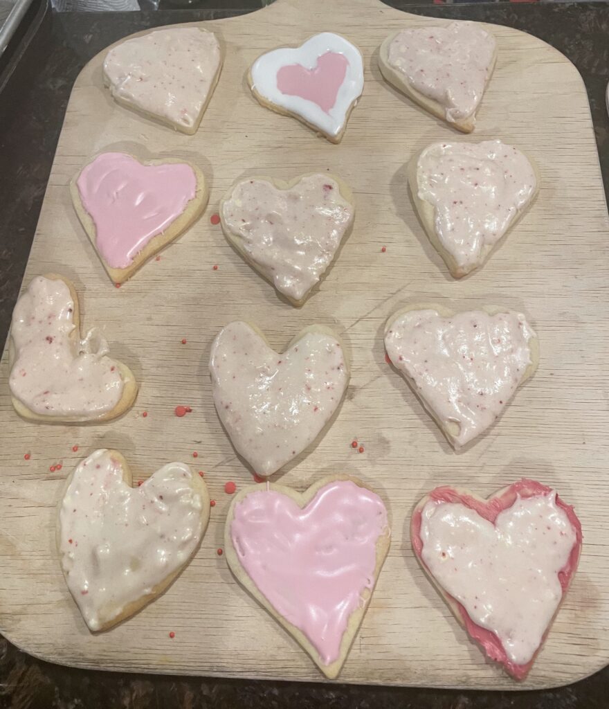 Heart Shaped Sugar Cookies Recipe